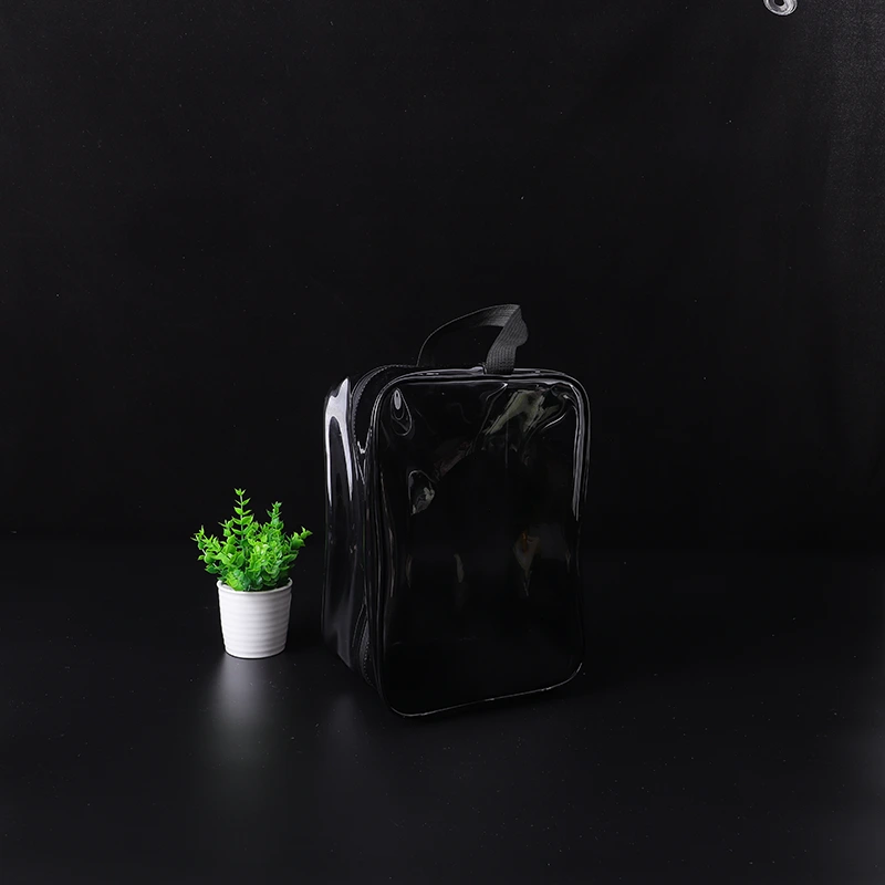 Sac à provisions en PVC noir