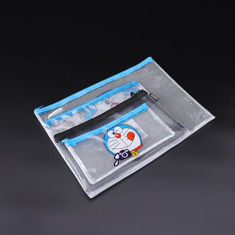 Trousse à crayons en PVC de dessin animé