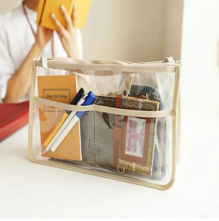 Sac de plage en PVC transparent