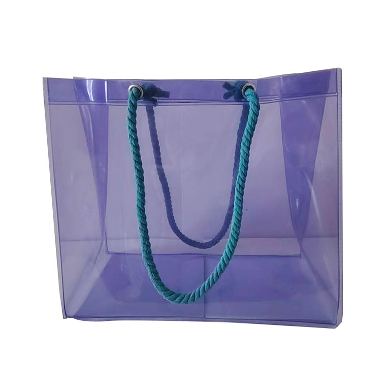 Sac de plage en PVC couleur