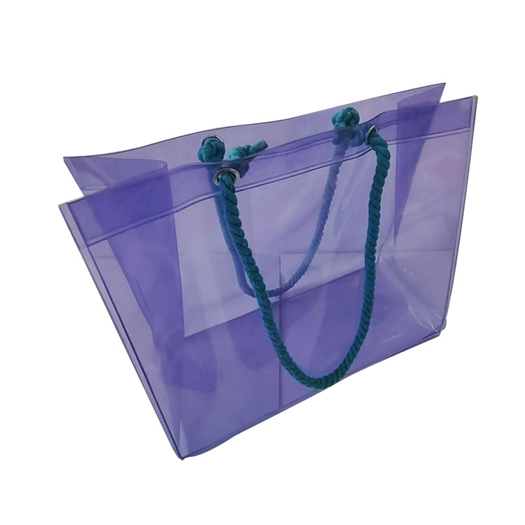 Sac à provisions en PVC de couleur