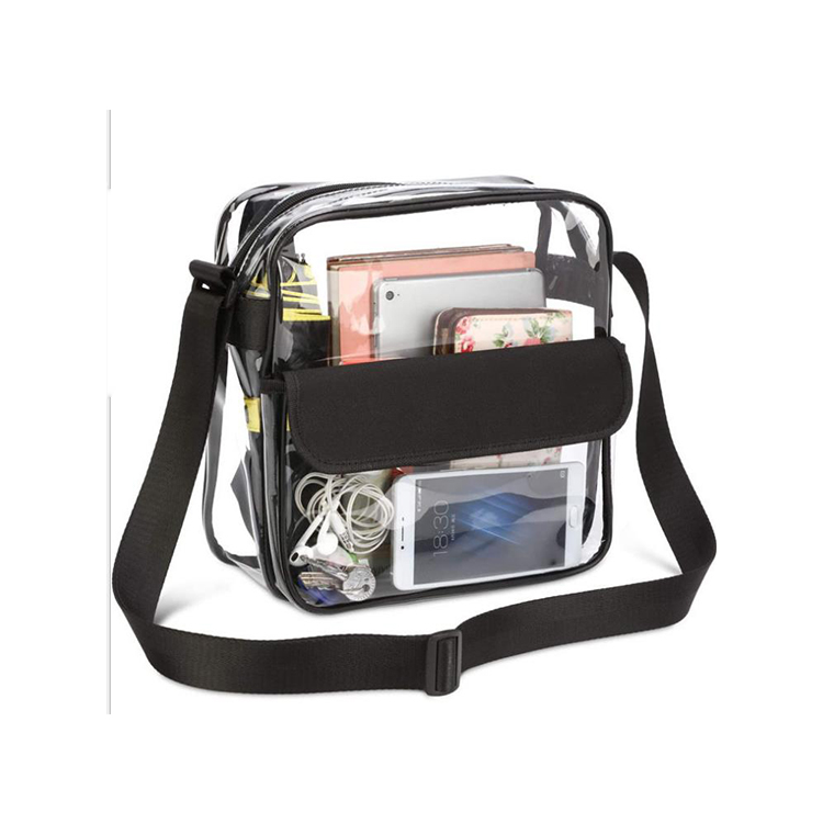 sac de messager à bandoulière en PVC