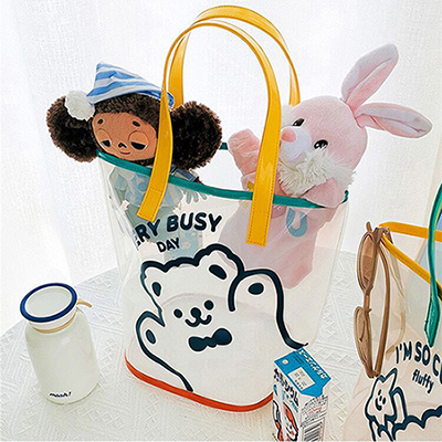 Sac à main en pvc à la mode, mignon, gelée de bonbons