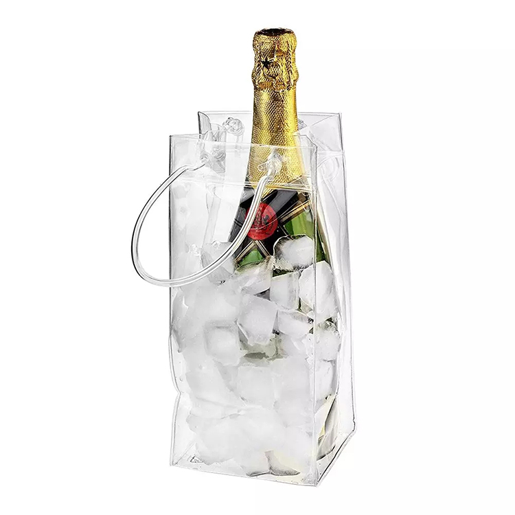 Sac de glace transparent en PVC