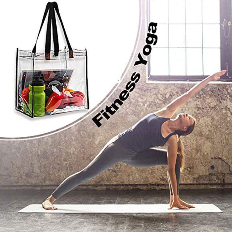 Sac de stade transparent en PVC