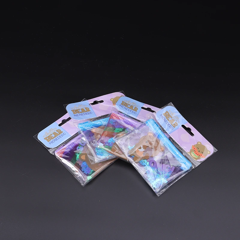 Sac à fermeture éclair en PVC pour enfants