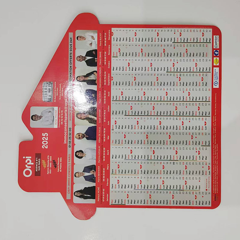 Calendrier magnétique doux