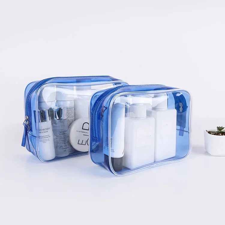 Sac imperméable à fermeture éclair en PVC