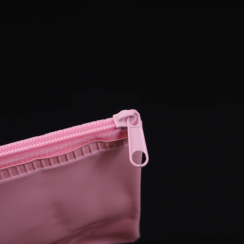 Trousse à crayons en PVC à fermeture éclair